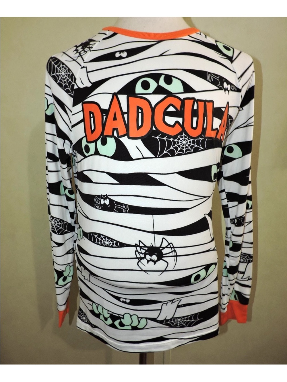 DADCULA Halloween Mummy Glow in the Dark  Long Sleeve